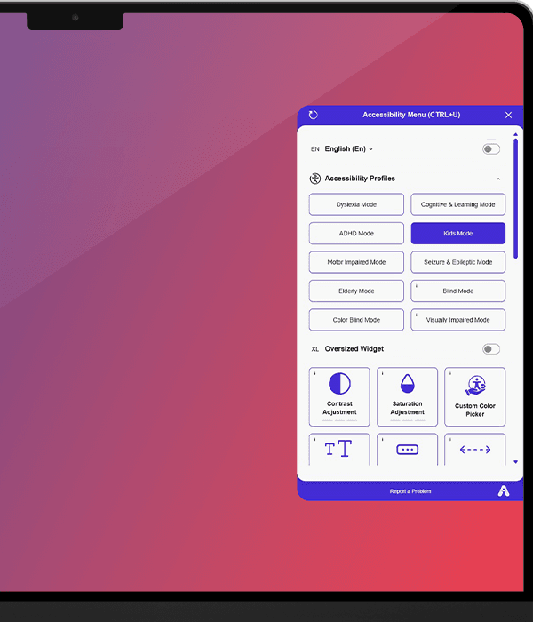 Interactive widget demo